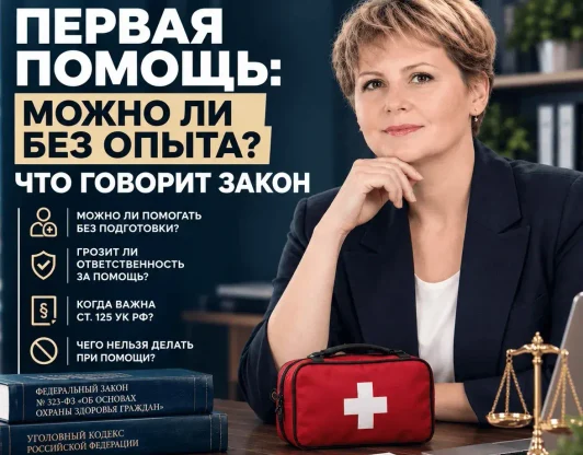 Рамблер

Можно ли по закону оказать первую помощь, если нет опыта?